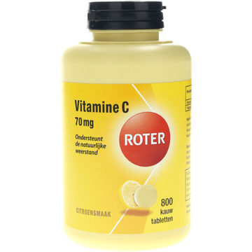 Roter Vitamine C kauwtabletten, 800 stuks