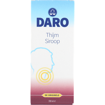 Daro Thijm hoestsiroop origineel, 200 ml