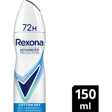 Rexona Women Advanced Protection Anti-Transpirant Spray Cotton Dry 150 ml