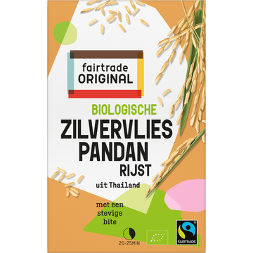 Fairtrade Original Biologische Zilvervlies Pandanrijst 400 g