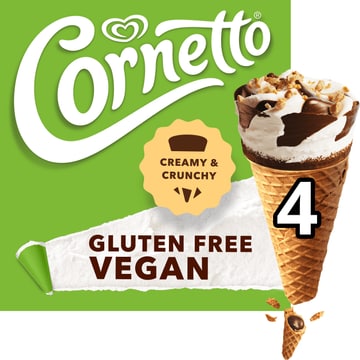 Ola IJs Cornetto Vegan 4 stuks 4 x 90ml