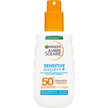 Garnier Ambre Solaire Sensitive Zonnebrandspray SPF 50+ 150ML