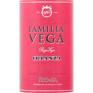 Familia Vega - Rioja Crianza - 750ML