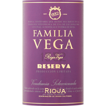 Familia Vega - Rioja reserva - 750ML