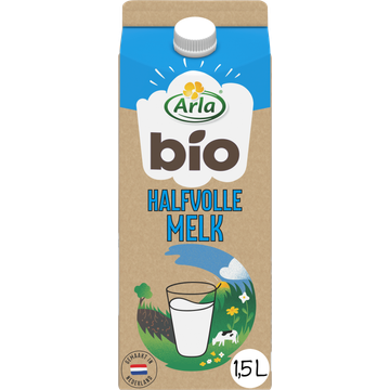 Arla Bio Halfvolle Melk Extra Groot Pak 1,5 L