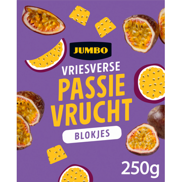 Jumbo Vriesverse Passievrucht Blokjes 250 g