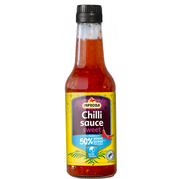 Inproba Chilisaus 50% Minder Suiker 250 ml