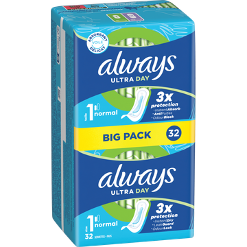Always Ultra Dag Maandverbanden Normal (Maat 1)