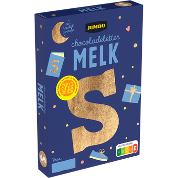 Jumbo Chocoladeletter Melk S 160 g