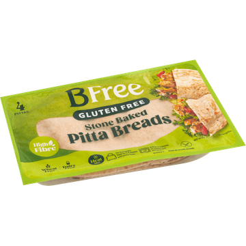 BFree Gluten Free Stone Baked Pitta Breads 4 Stuks 220 g