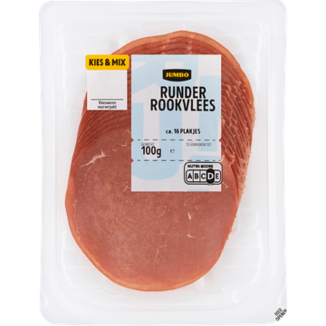 Jumbo Runderrookvlees 100 g