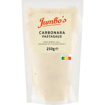 Jumbo's Carbonara Pastasaus 250 g
