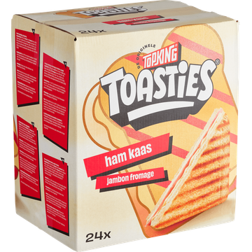 Topking Toasties Ham Kaas 24 Stuks