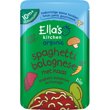 Ella's Kitchen Bio Organic Spaghetti Bolognese met Kaas 10+ Maanden 190 g