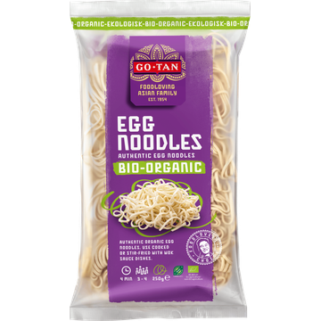 Go-Tan Egg Noodles Bio-Organic 250 g