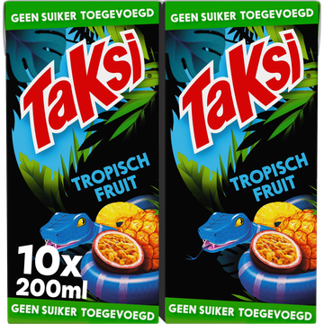 Taksi Tropisch Fruit GST 10-pack 0,2 L