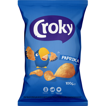 Croky Chips Paprika 100g