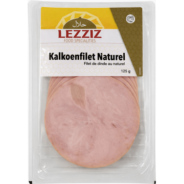 Lezziz Kalkoenfilet 125g