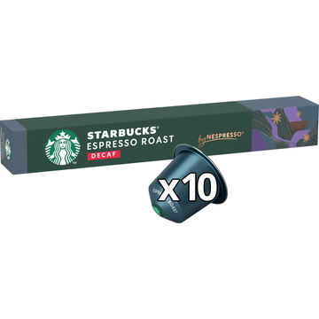 Starbucks by Nespresso Espresso Roast Decaf 10 Capsules 55 g
