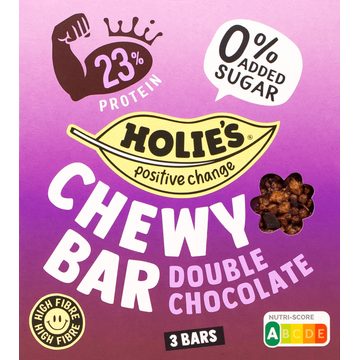 Holie's Chewy Bar Double Chocolate 105g
