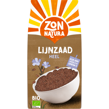 Zonnatura Biologische Lijnzaad heel 400 g
