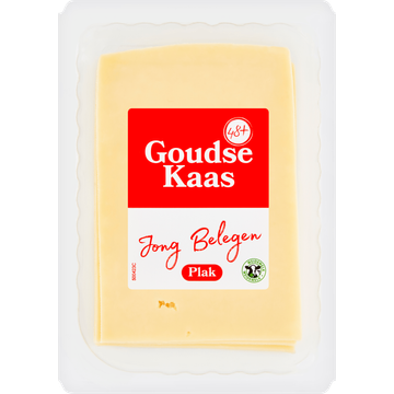 Goudse Kaas Jong Belegen 48+ Plakken 190 g