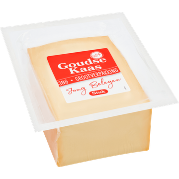 Goudse Kaas 48+ Jong Belegen Stuk 1KG
