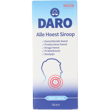 Daro Alle hoest siroop, 150 ml