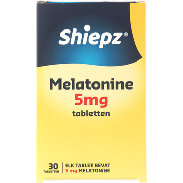 Sleepzz Shiepz Melatonine (5 mg tabletten), 30 stuks