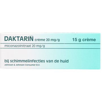 Daktarin crème bij schimmel 20 mg/ g, 15 g