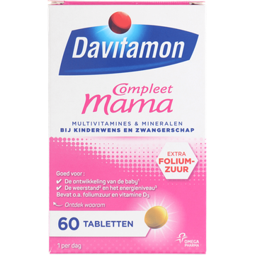 Davitamon Compleet mama tabletten, 60 stuks