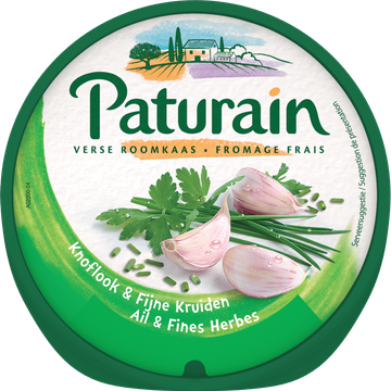 Paturain Verse Roomkaas Knoflook & Fijne Kruiden 150 g