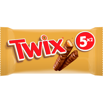Twix Chocolade caramel koek repen 5x2-pack
