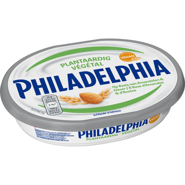 Philadelphia Plantaardige spread met amandelen en haver, veganistisch, kuipje 145 g