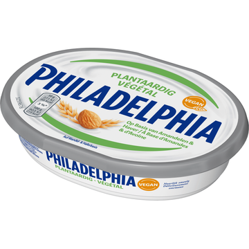 Philadelphia Plantaardige spread met amandelen en haver, veganistisch, kuipje 145 g