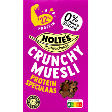 Holie's Crunchy Muesli Protein Speculaas 400 g