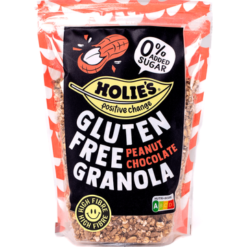 Holie's Gluten Free Granola Peanut Chocolate 330 g