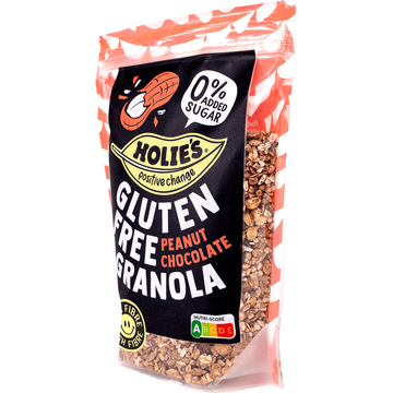 Holie's Gluten Free Granola Peanut Chocolate 330 g