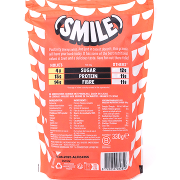 Holie's Gluten Free Granola Peanut Chocolate 330 g