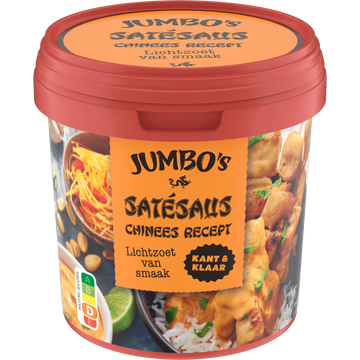 Jumbo's Satésaus Chinees Recept 400 g