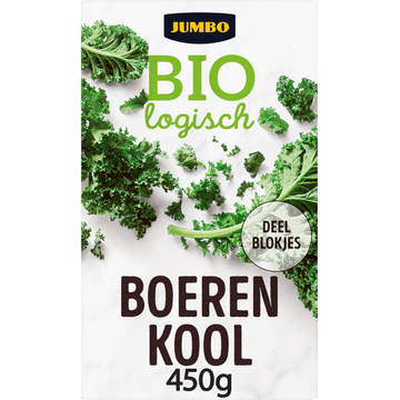 Jumbo Biologisch Boerenkool Deelblokjes 450 g