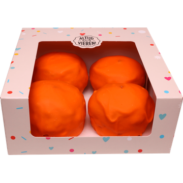 Jumbo - Oranje Jumbollen - 4 Stuks