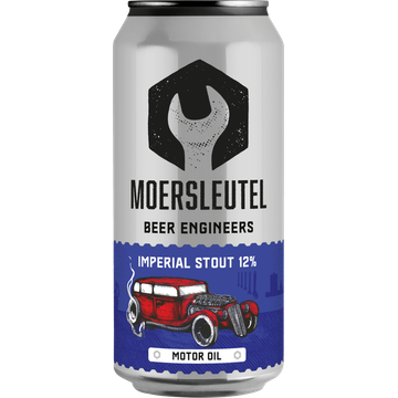 Moersleutel - Motor Oil Imperial Stout - Blik - 440ML