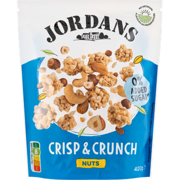 Jordans Crisp & Crunch Nuts 400 g