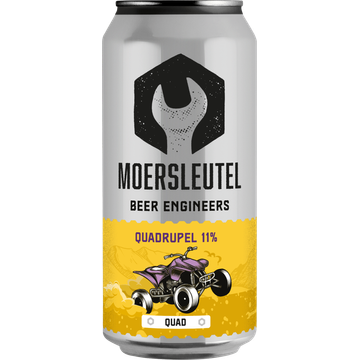 Moersleutel - Quadrupel - Blik - 440ML