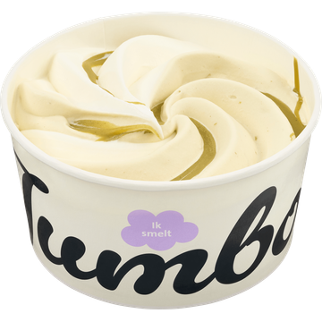 Jumbo's IJs Pistache Vanille met Gezouten Karamelstukjes 800ML