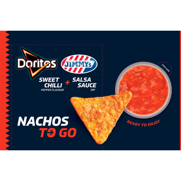 Doritos Nachos to Go Sweet Chilli Pepper & JIMMY’s Salsa 190g