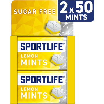 Sportlife Mints Lemon 2x35g