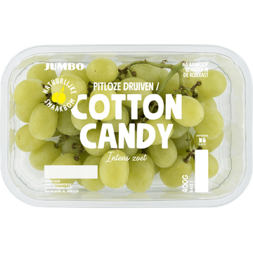 Jumbo Pitloze Druiven Cotton Candy 400 g