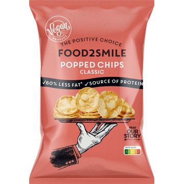 Food2Smile Popped Chips Classic 90g